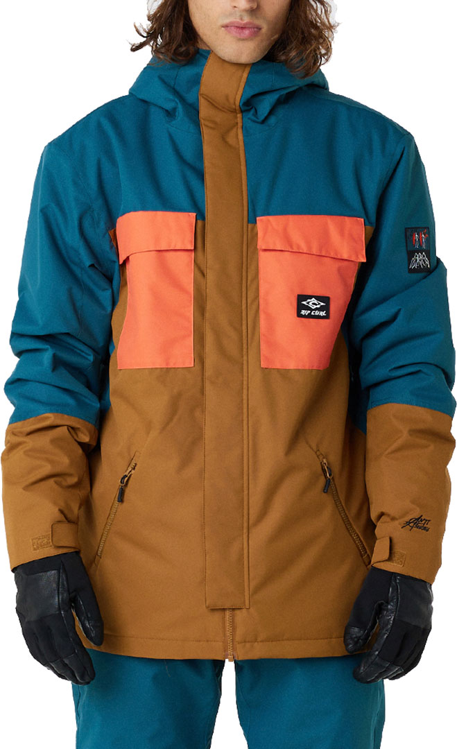 RIP CURL PINNACLE Jacke 2024 blue/green - S