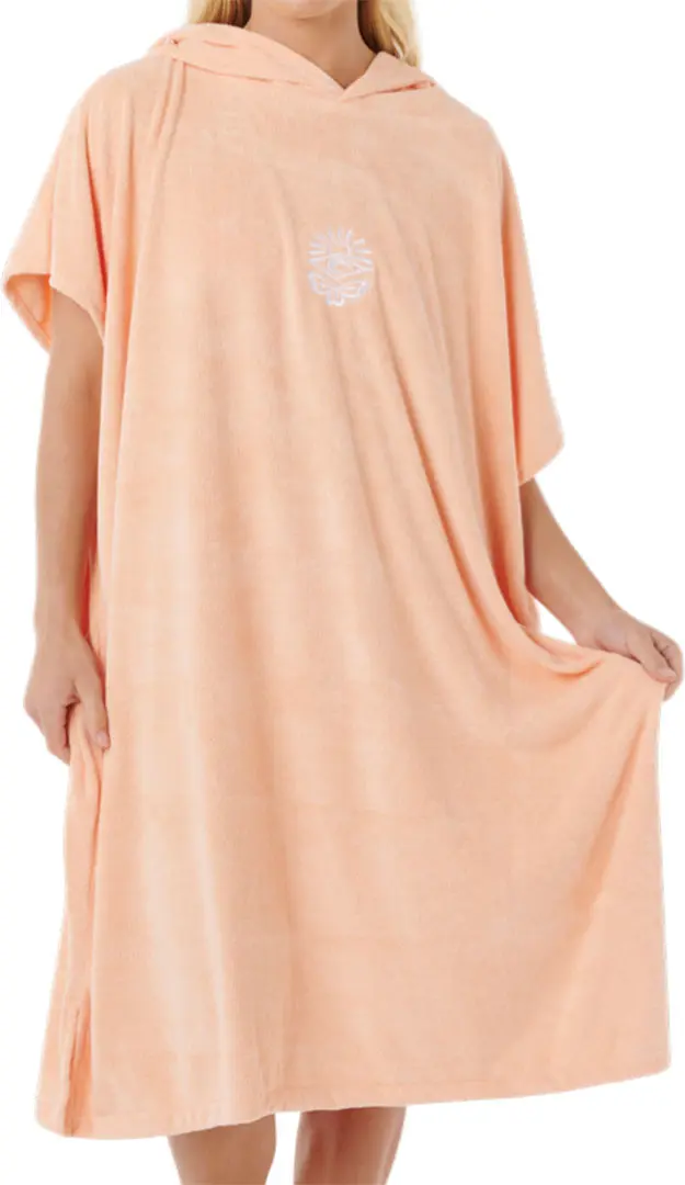 RIP CURL CLASSIC SURF HOODED Poncho 2026 bright peach Image