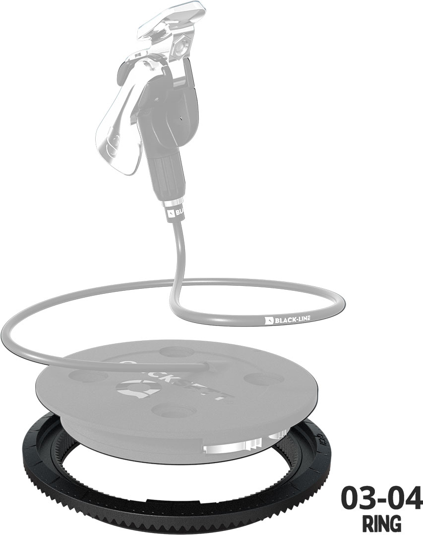 BLACK-LINE QUICKSETT RING 2.0 03-04 Anpassungsring
