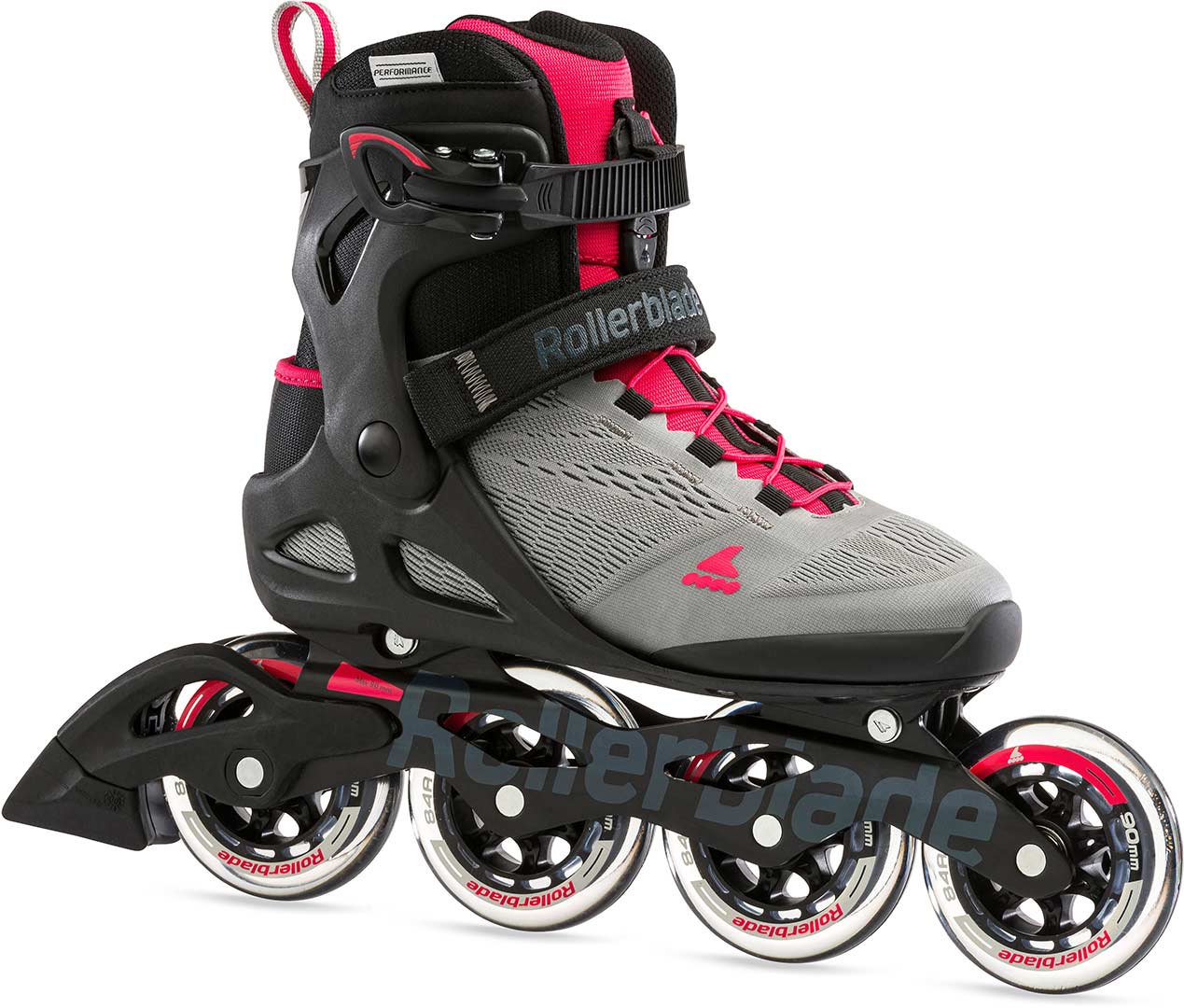 ROLLERBLADE MACROBLADE 90 W Inline Skate 2025 neutral grey/paradise pink - 40,5 Image