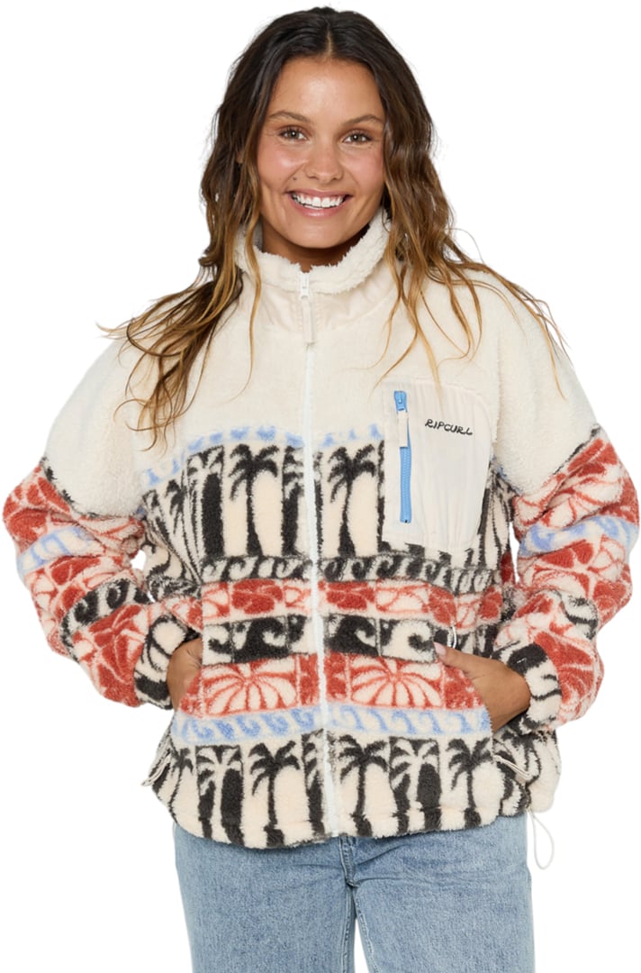 RIP CURL OCEANIC Zip Fleece 2026 beige - M Image