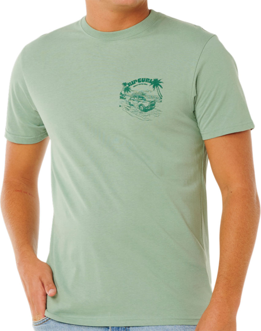 RIP CURL KEEP ON TRUCKING T-Shirt 2026 aloe - S Image