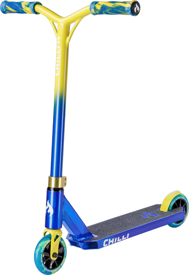 CHILLI PRO SCOOTER JUMPSTART S Scooter 2026 blue/yellow Image