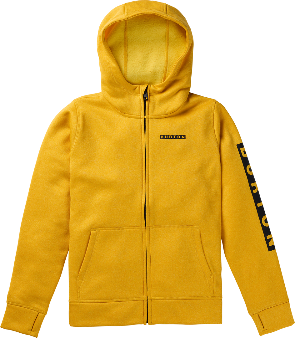 BURTON KIDS OAKZip Hoodie 2025 goldenrod heather - M
