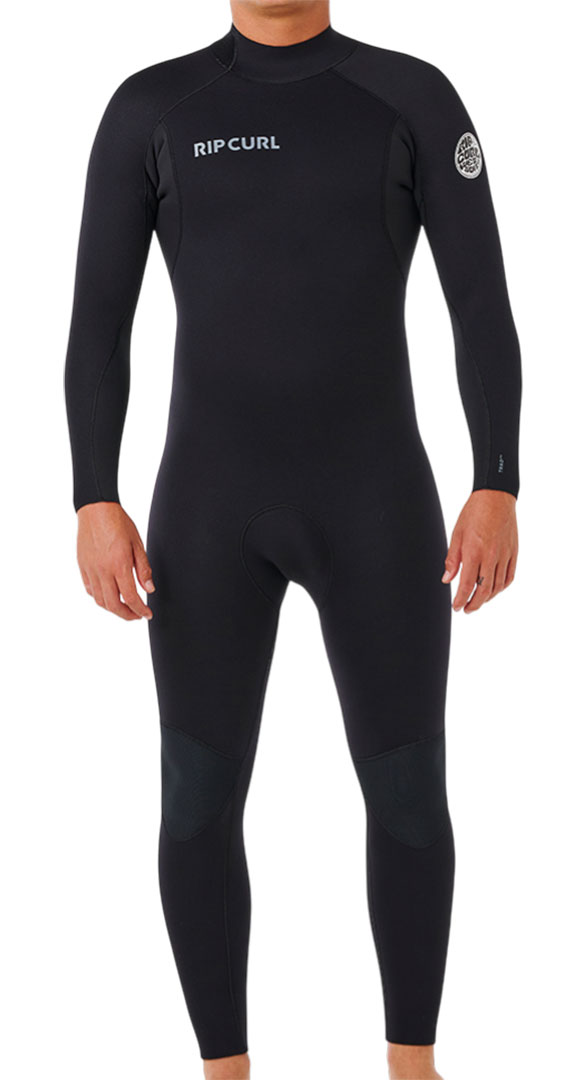 RIP CURL TRAD 5/4 BACK ZIP Full Suit 2027 black - MT Image