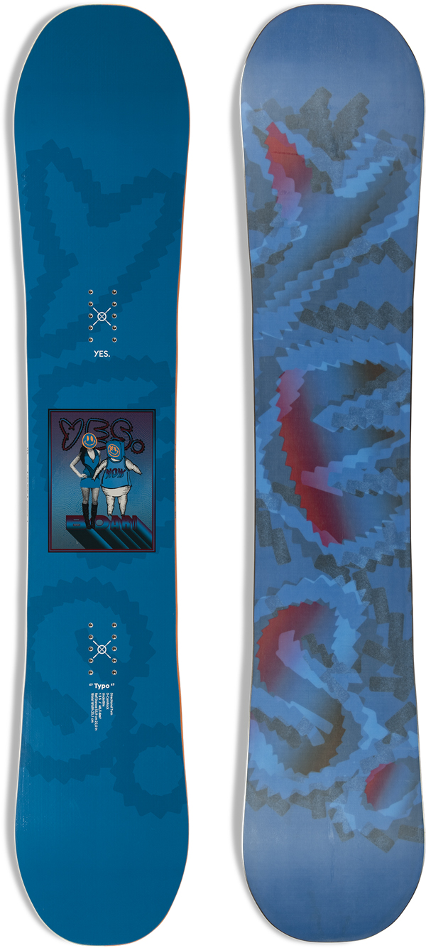 YES TYPO Snowboard 2024 - 161