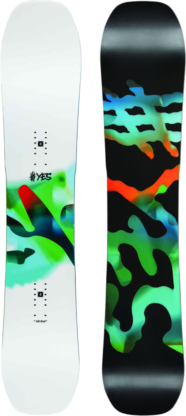 YES ALL-OUT Snowboard 2025 - 150
