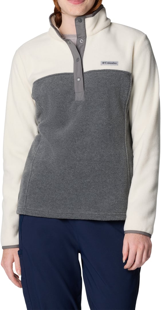 COLUMBIA BENTON SPRINGS Fleece 2027 city grey heather/chalk - M Image