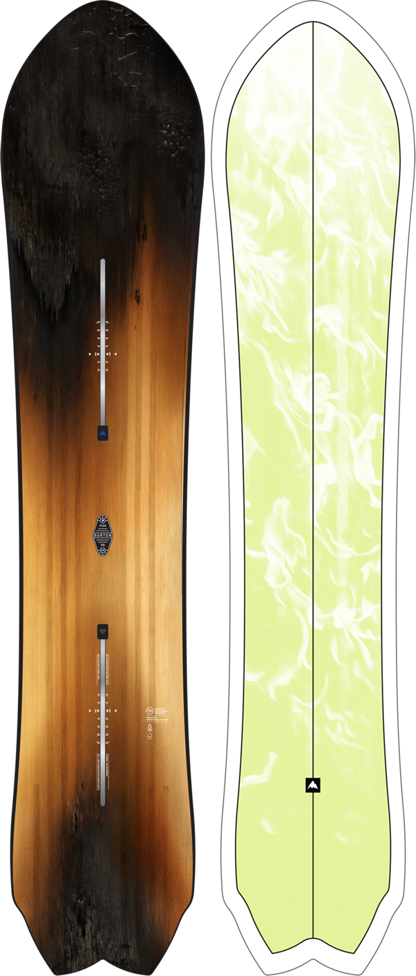 BURTON FISH 3D Snowboard 2026 - 156