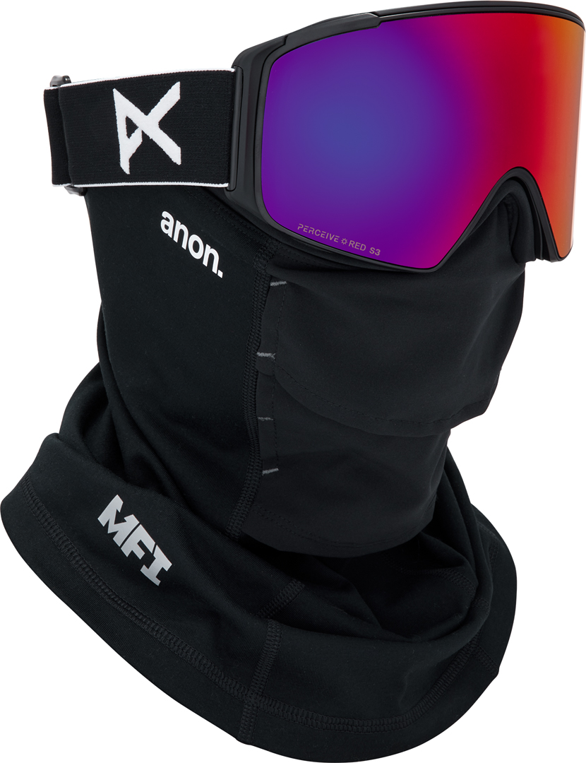 ANON M4S CYLINDRICAL Schneebrille 2026 black/perceive sun red Image