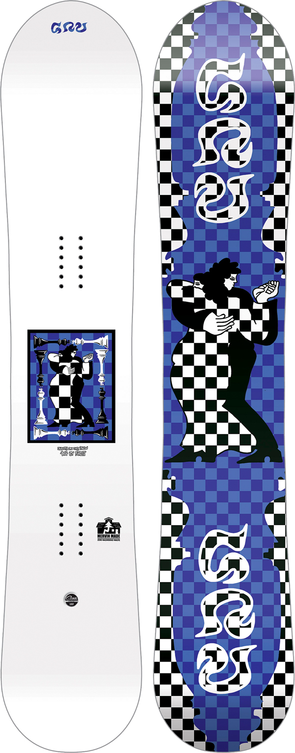 GNU 4X4 Snowboard 2026 - 160