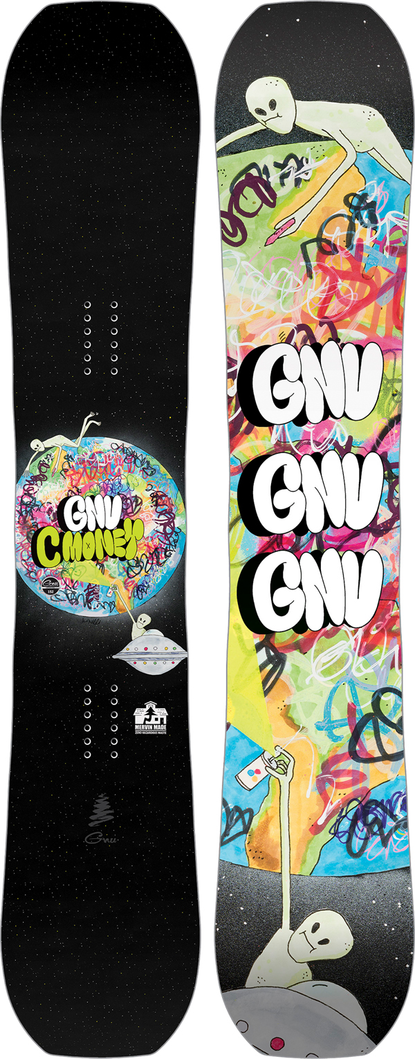 GNU C MONEY Snowboard 2026 - 154