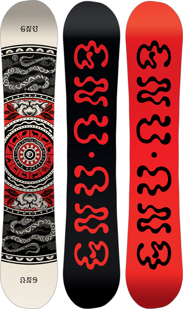 GNU LADIES CHOICE CAMBER Snowboard 2026 - 148,5