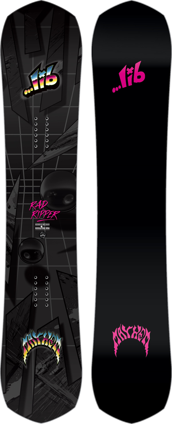 LIB TECH MAYHEM RAD RIPPER Snowboard 2026 - 153 Image