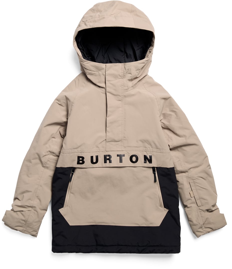 BURTON KIDS FROSTNER ANORAK Jacke 2027 summit taupe/true black - L Image