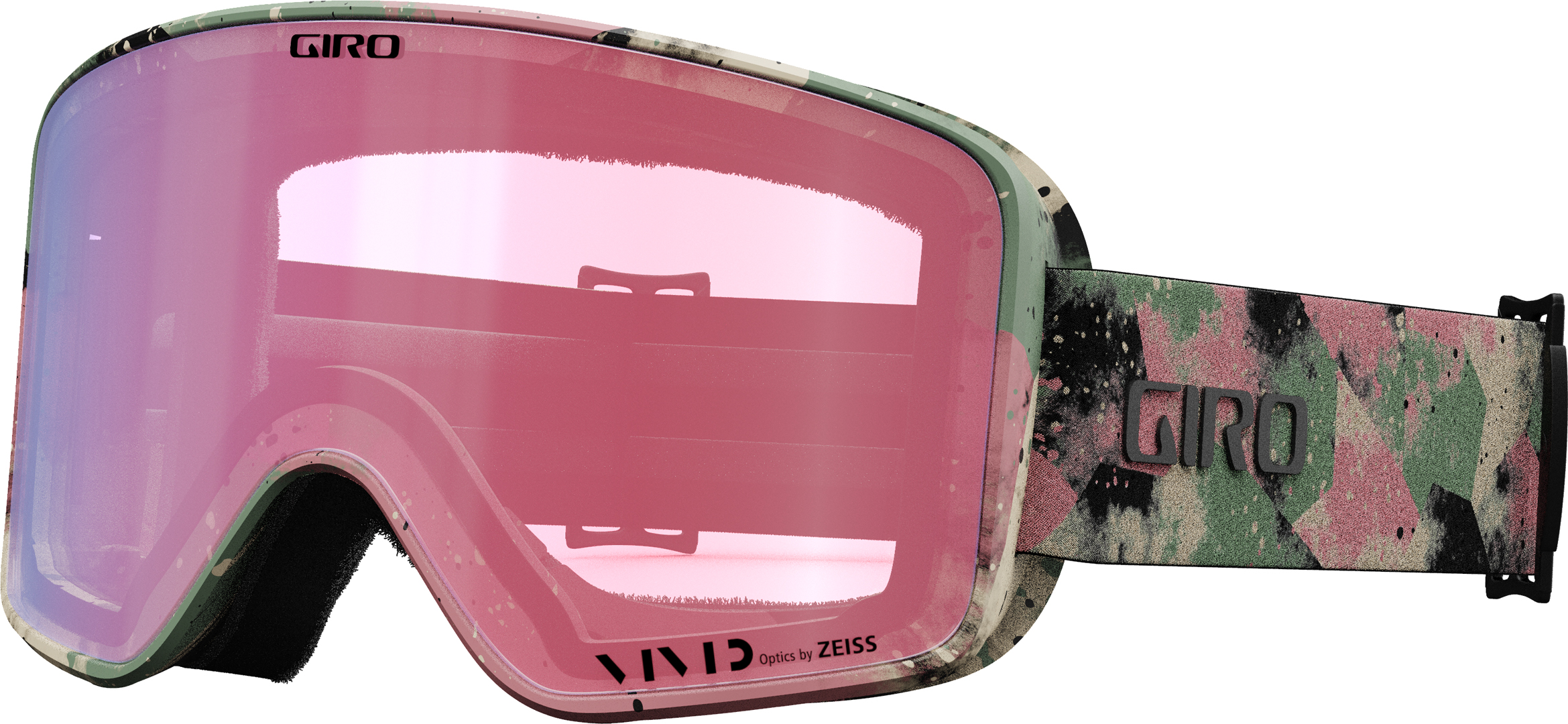 GIRO METHOD Schneebrille 2025 green marble/vivid petrol/vivid infrared Image