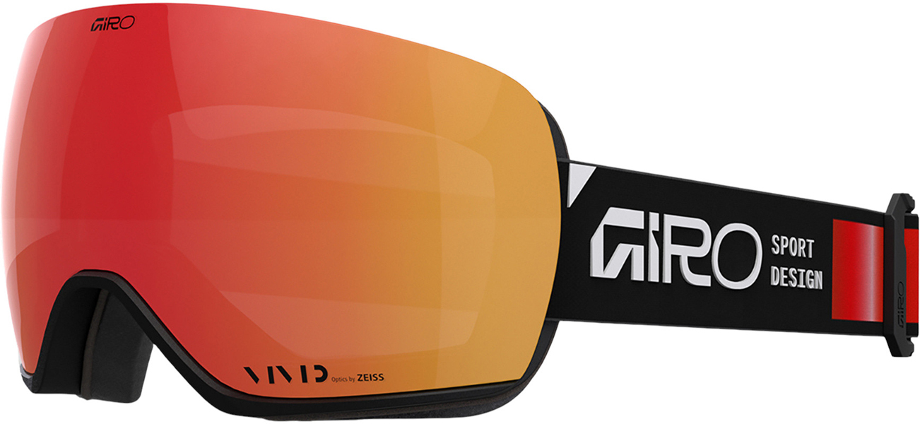 GIRO ARTICLE II Schneebrille 2026 slide black/vivid ember/vivid infrared Image