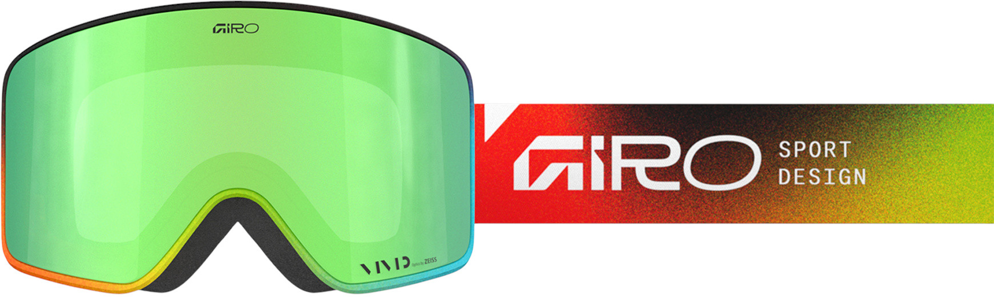 GIRO METHOD II Schneebrille 2026 faded multi/vivid emerald/vivid infrared Image