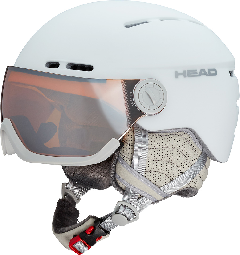 HEAD QUEEN Helm 2027 white - M/L Image