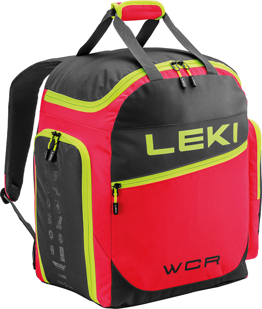 LEKI WCR 60L Skischuh Tasche 2026 bright red/black/neonyellow Image