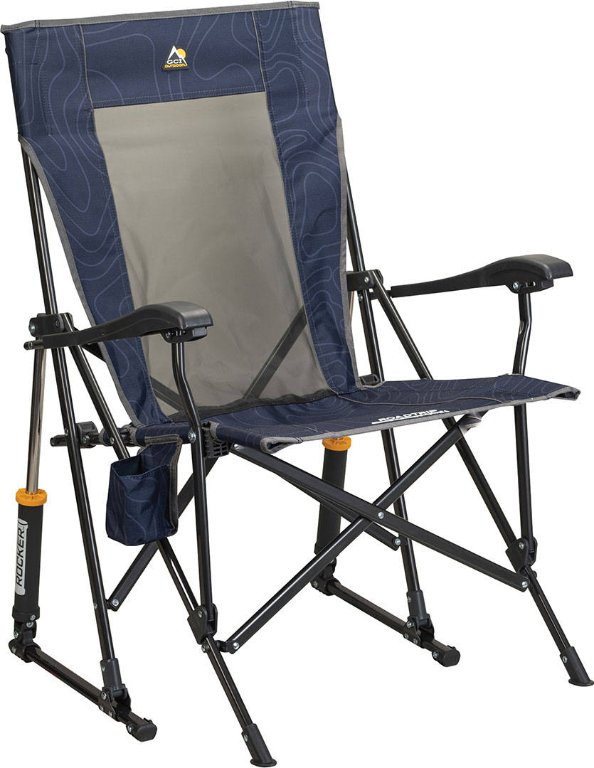GCI ROADTRIP ROCKER Campingstuhl 2026 navy topo Image