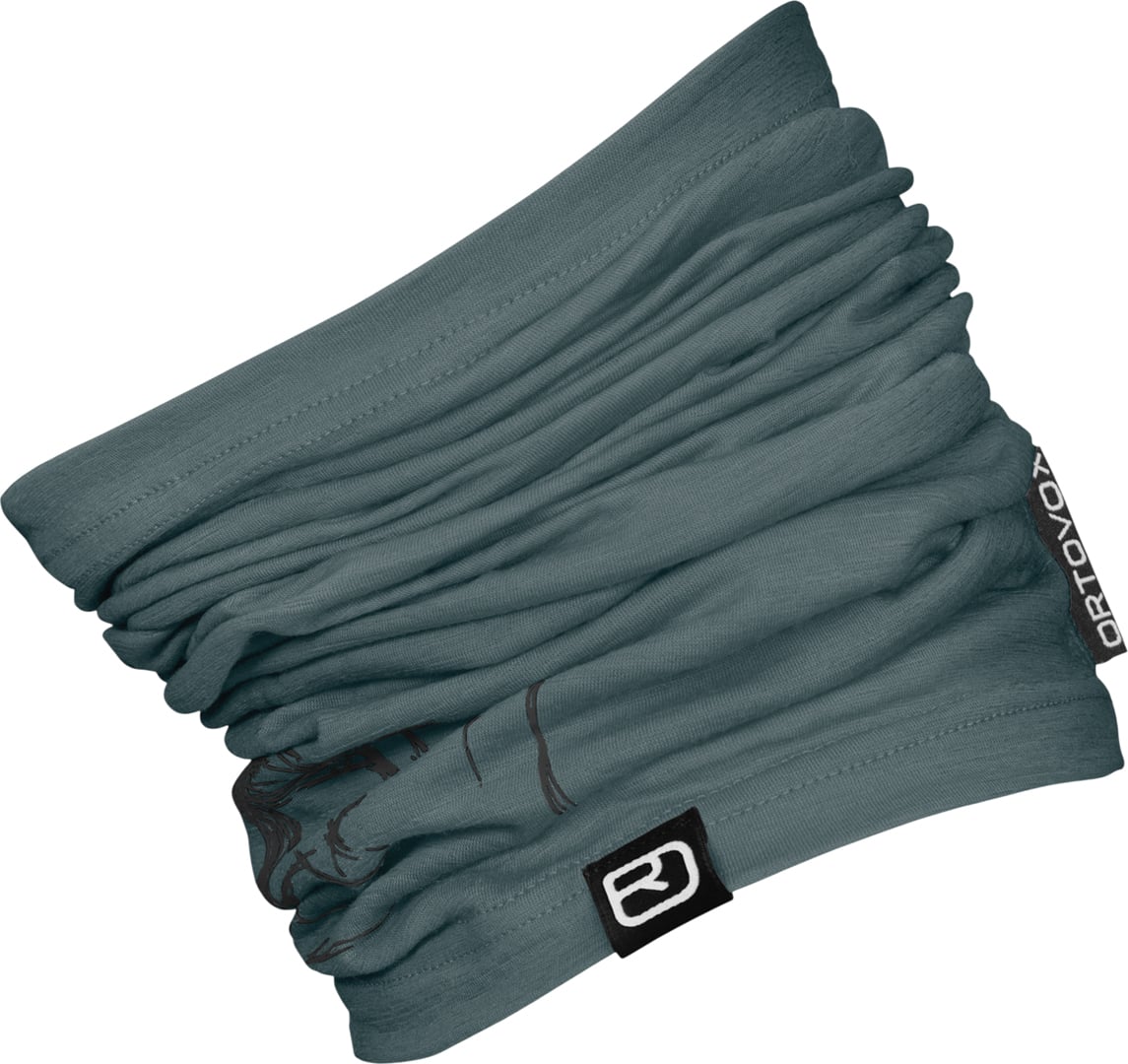 ORTOVOX 120 TEC LOGO Neckwarmer 2026 dark arctic grey Image