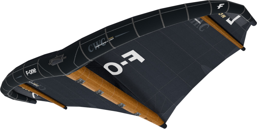 F-ONE STRIKE V5 CWC ALUULA Wing 2025 onyx - 8,0