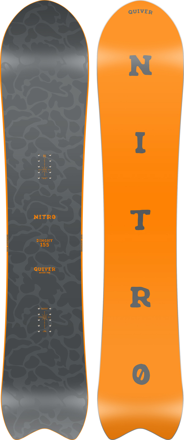 NITRO DINGHY Snowboard 2026 - 155