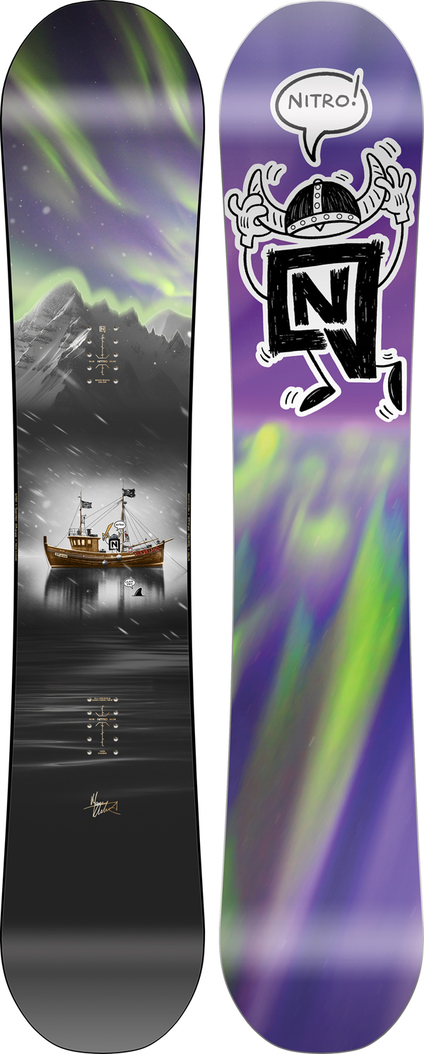 NITRO TEAM PRO MARCUS KLEVELAND WIDE Snowboard 2026 - 159W Image