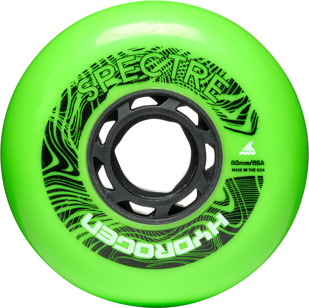 ROLLERBLADE HYDROGEN SPECTRE 80MM/85A 4er Pack Rollenset 2025 green apple Image
