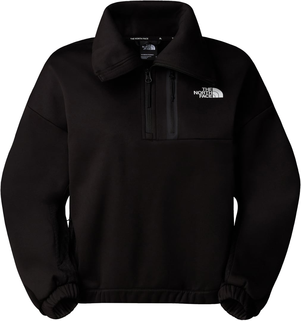 THE NORTH FACE WOMEN MOUNTAIN ATHLETICS INTEREST 1/4 Fleece 2026 tnf black - L Image