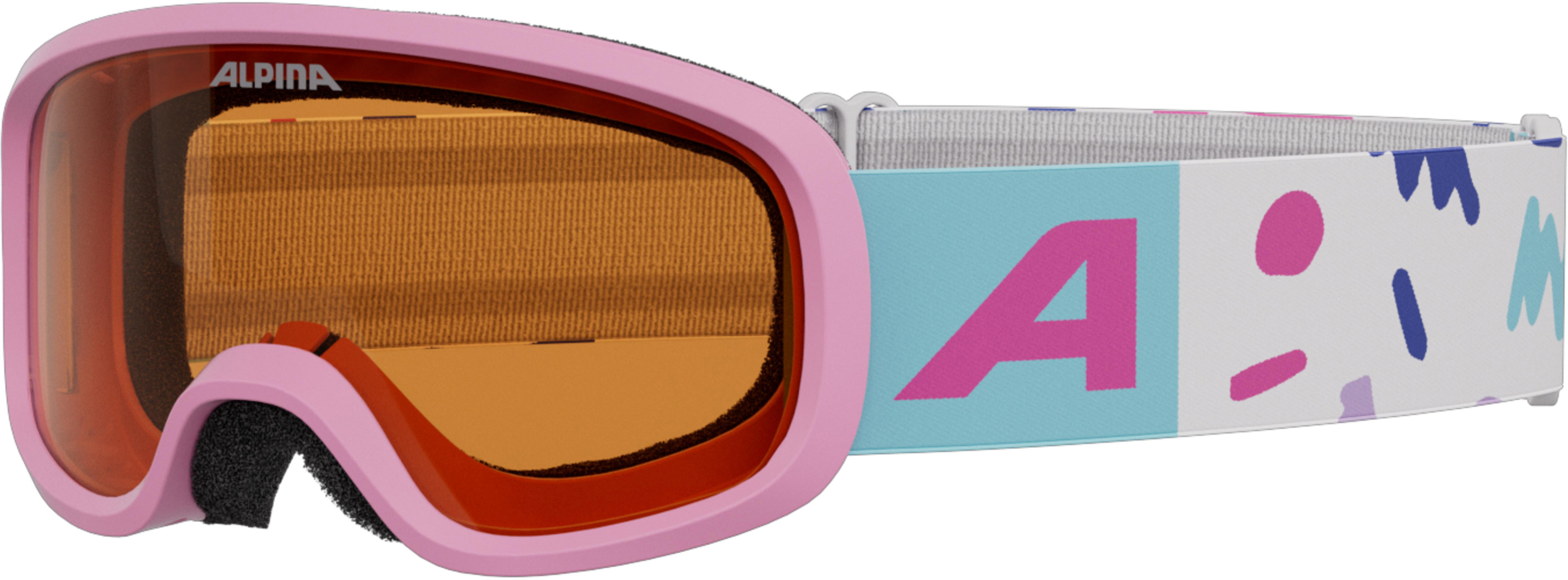 ALPINA PINEY 2.0 Schneebrille 2026 rose matt/orange Image