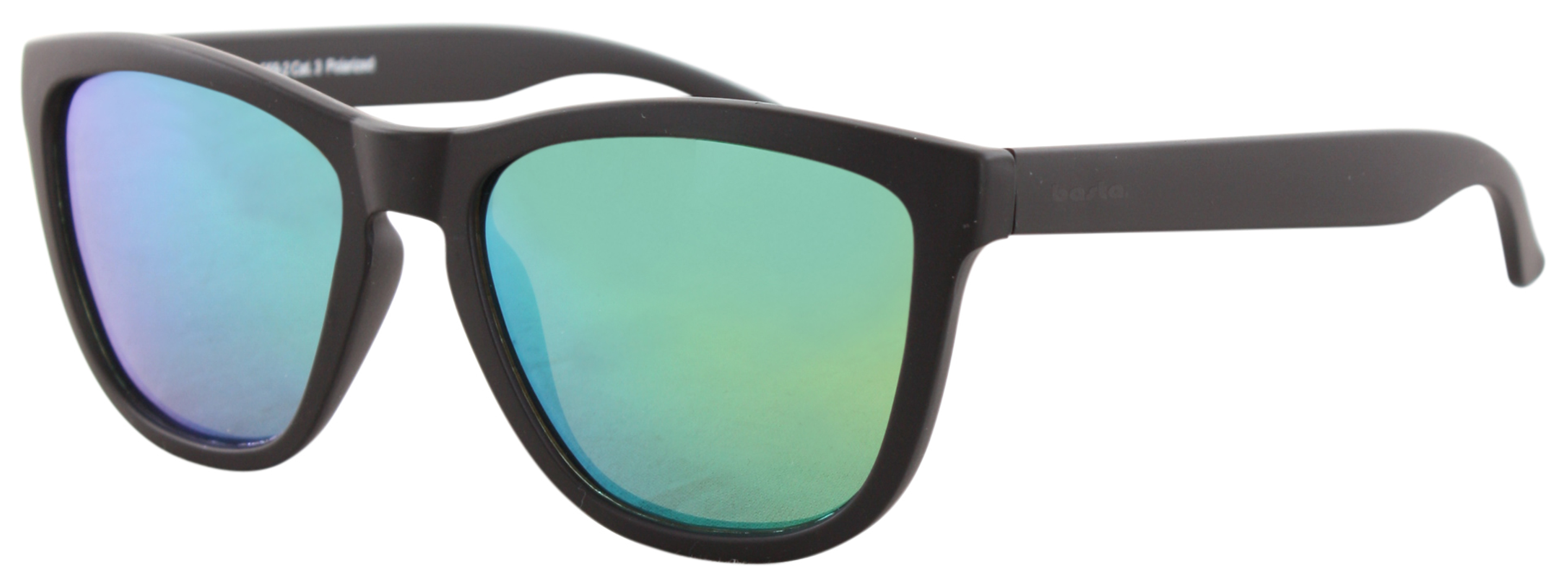 BASTA BRUFA LADY Sonnenbrille black matte/polarized green Image