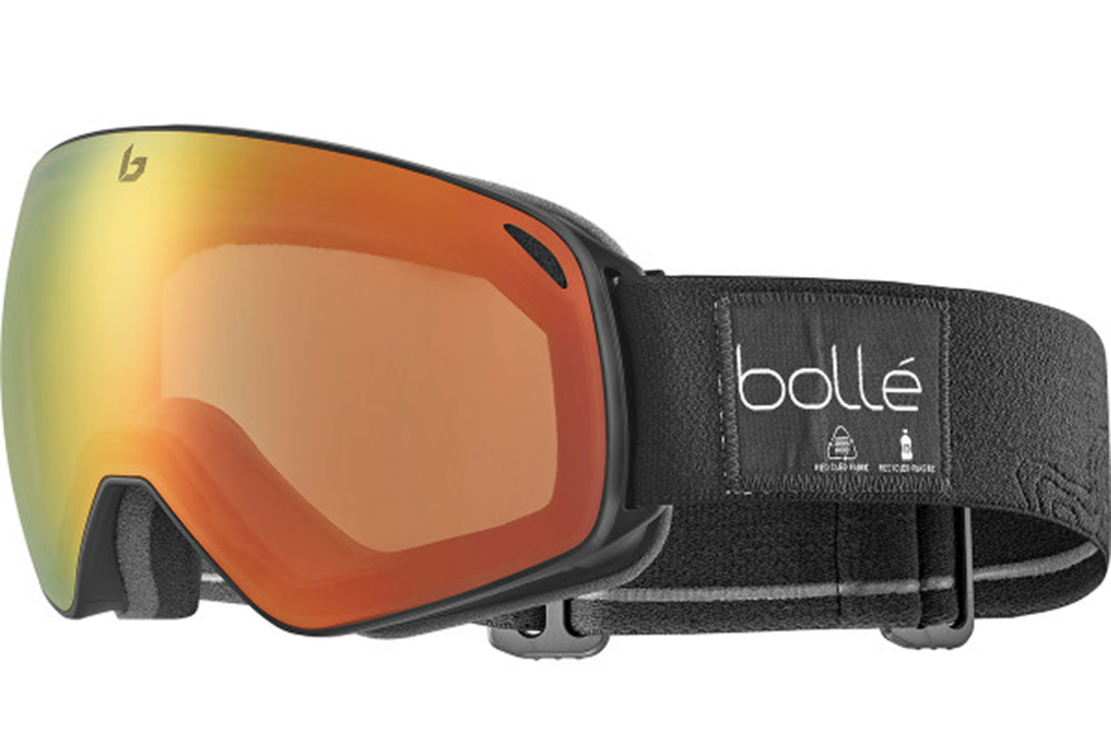 BOLLE TORUS M Schneebrille 2026 black matte/sunrise photochromic Image
