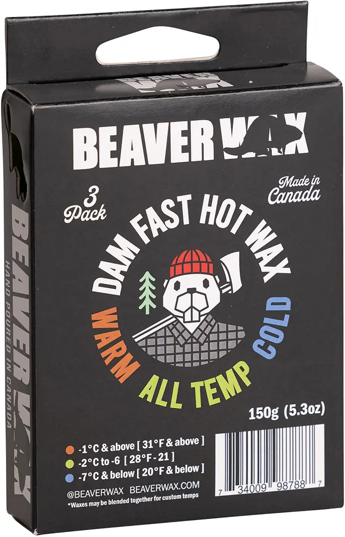 BEAVER WAX MIXED TEMPS SNOW Wachs 3er Pack Image