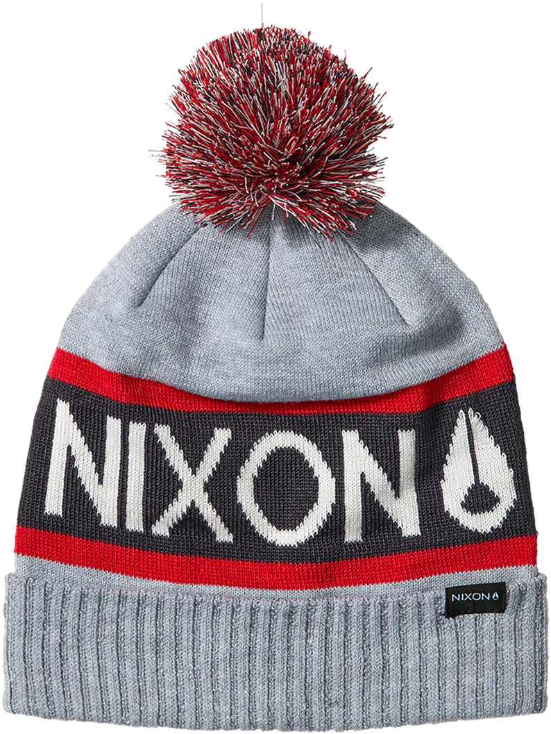NIXON TEAMSTER R Mütze 2025 heather grey/red Image