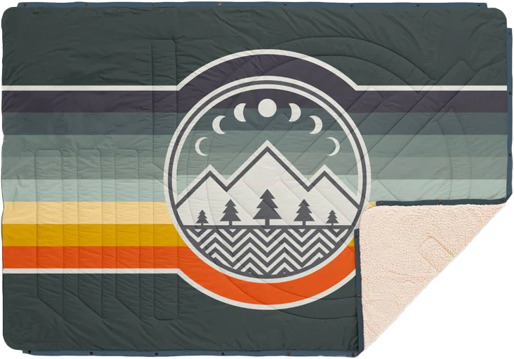 VOITED CLOUDTOUCH 4in1 Decke 2027 camp vibes/greengabel Image