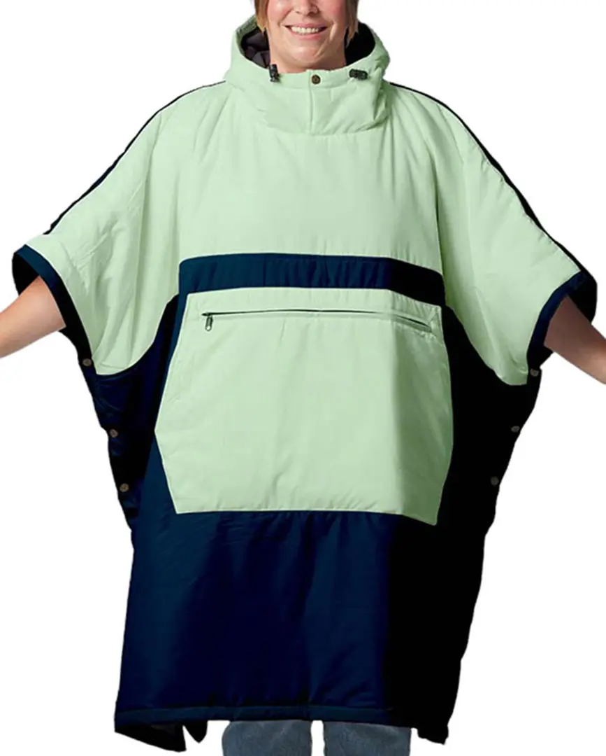 VOITED TROPPER Poncho Decke 2026 navy/camo green Image