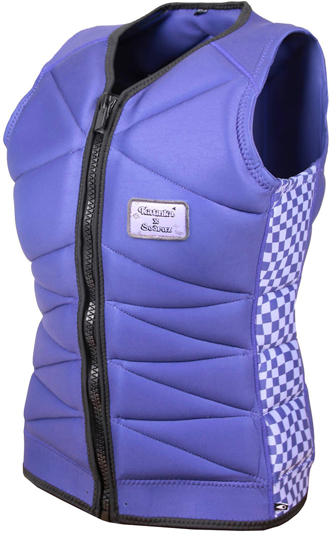 SOÖRUZ GROUND KATINKA WOMEN Weste 2025 purple - L