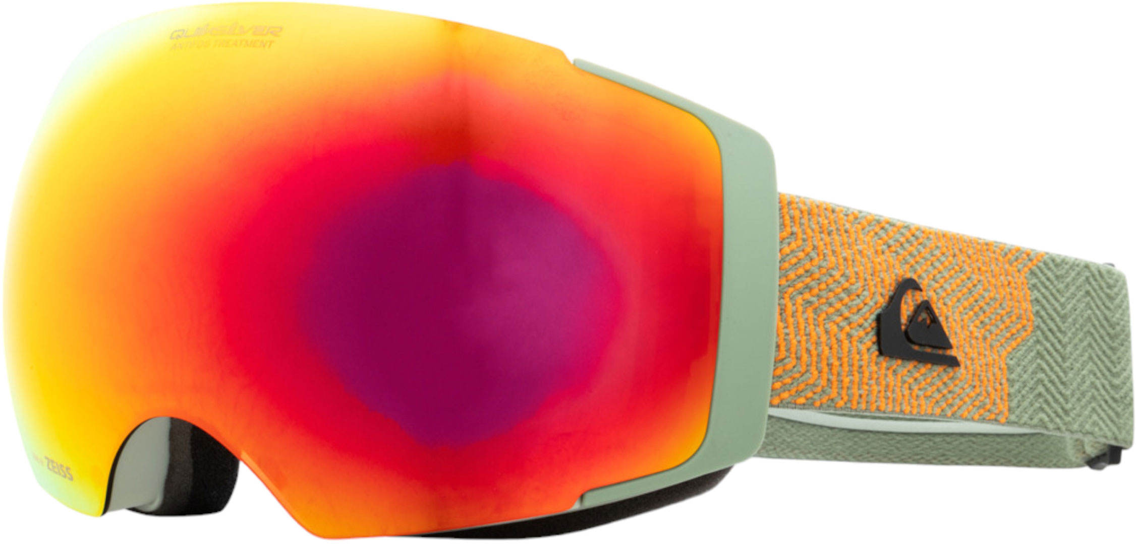 QUIKSILVER GREENWOOD Schneebrille 2025 sea spray/clux red mirror Image