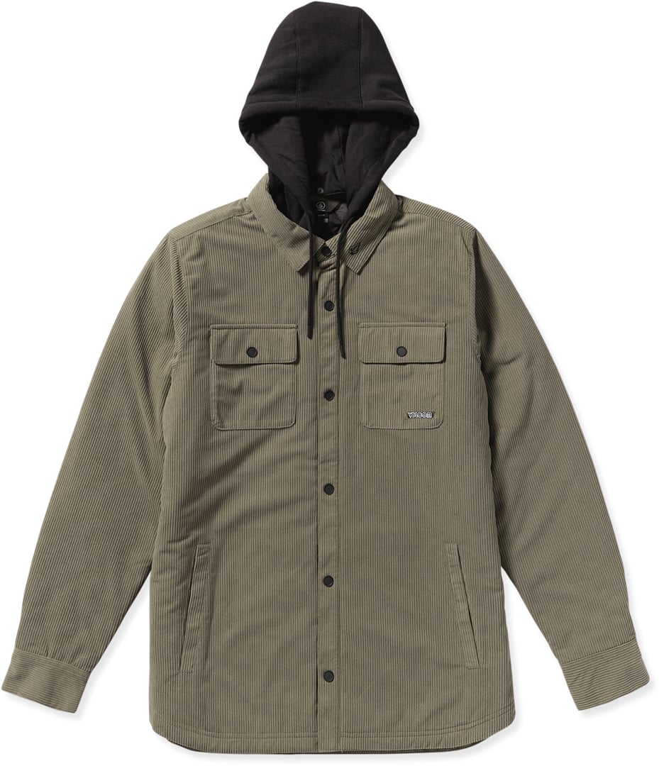 VOLCOM KENSON INSULATED RIDING FLANNEL Jacke 2026 military - M Image