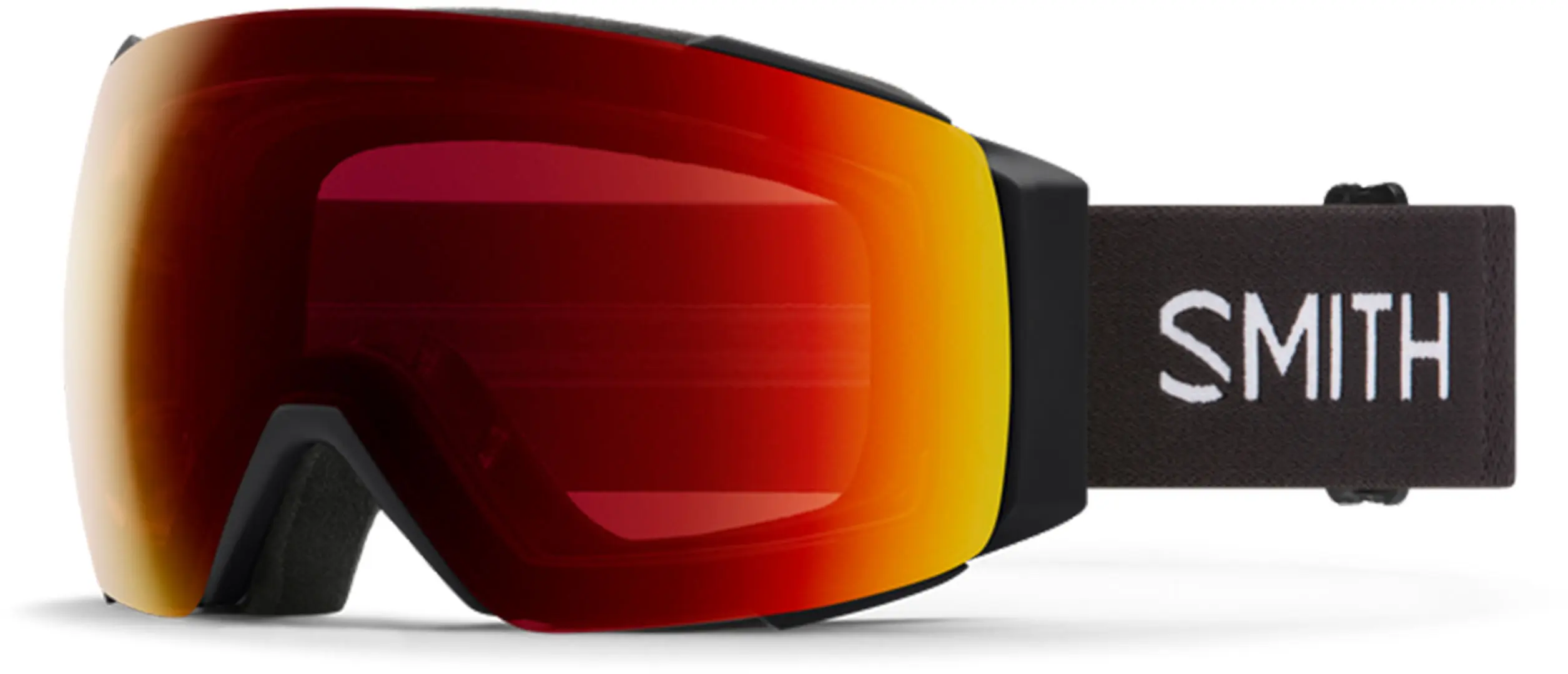 SMITH I/O MAG Schneebrille 2026 black/chromapop sun red mirror Image
