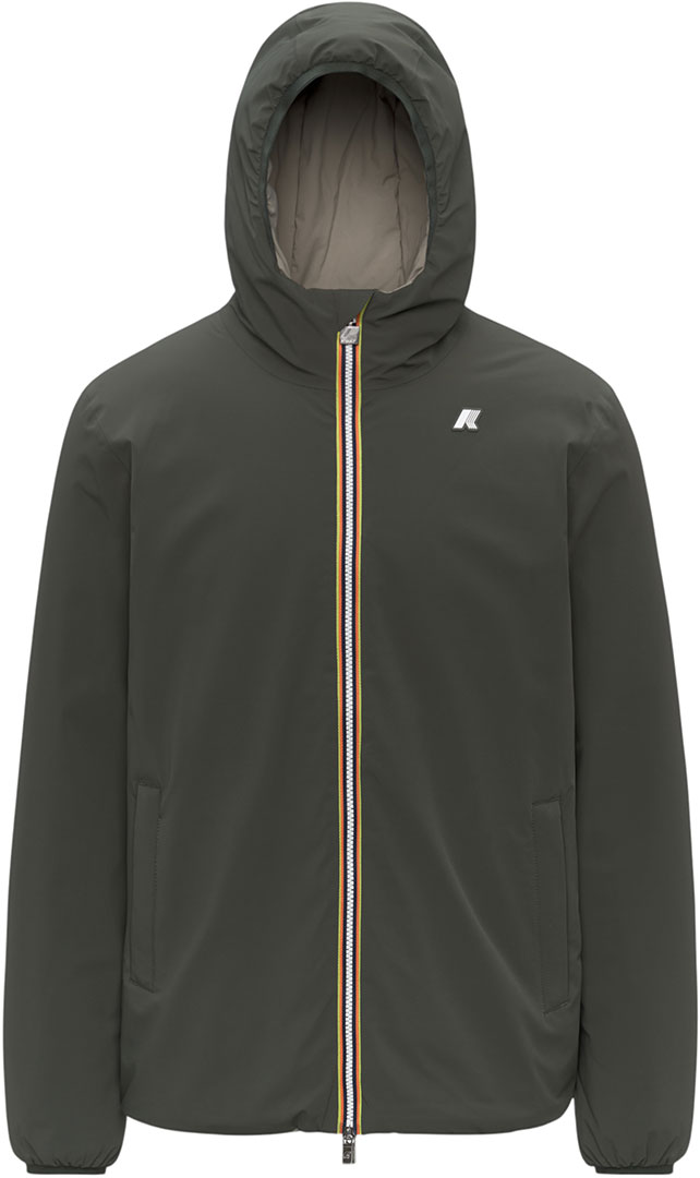 K-WAY JACK ST WARM REVERSIBLE Jacke 2026 green blackish/green oak - L