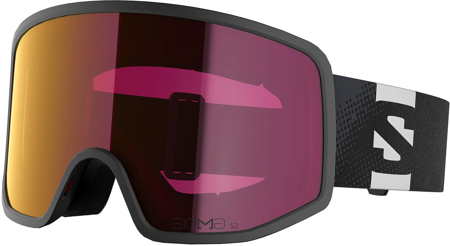 SALOMON SENTRY PRO S SIGMA Schneebrille 2026 black/sigma poppy red Image