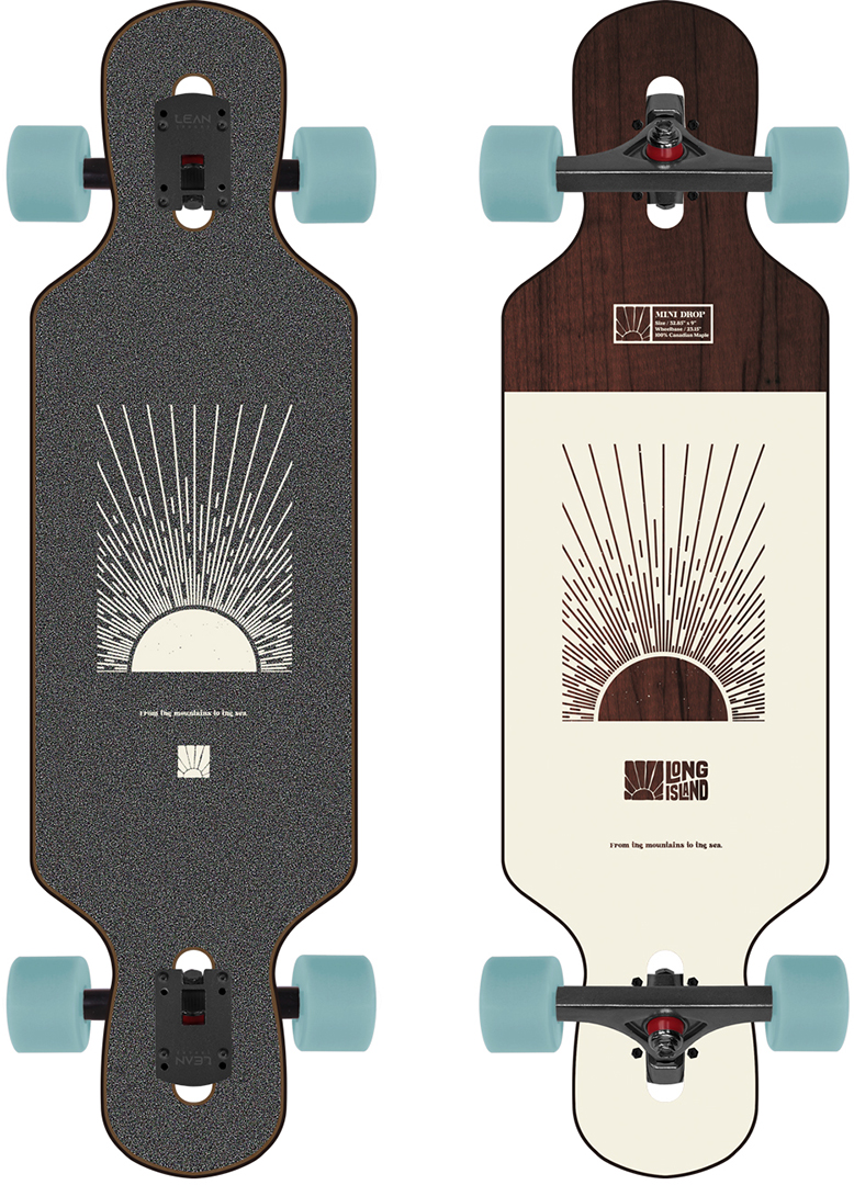LONG ISLAND DAWN 32 MINI DROP Longboard 2025