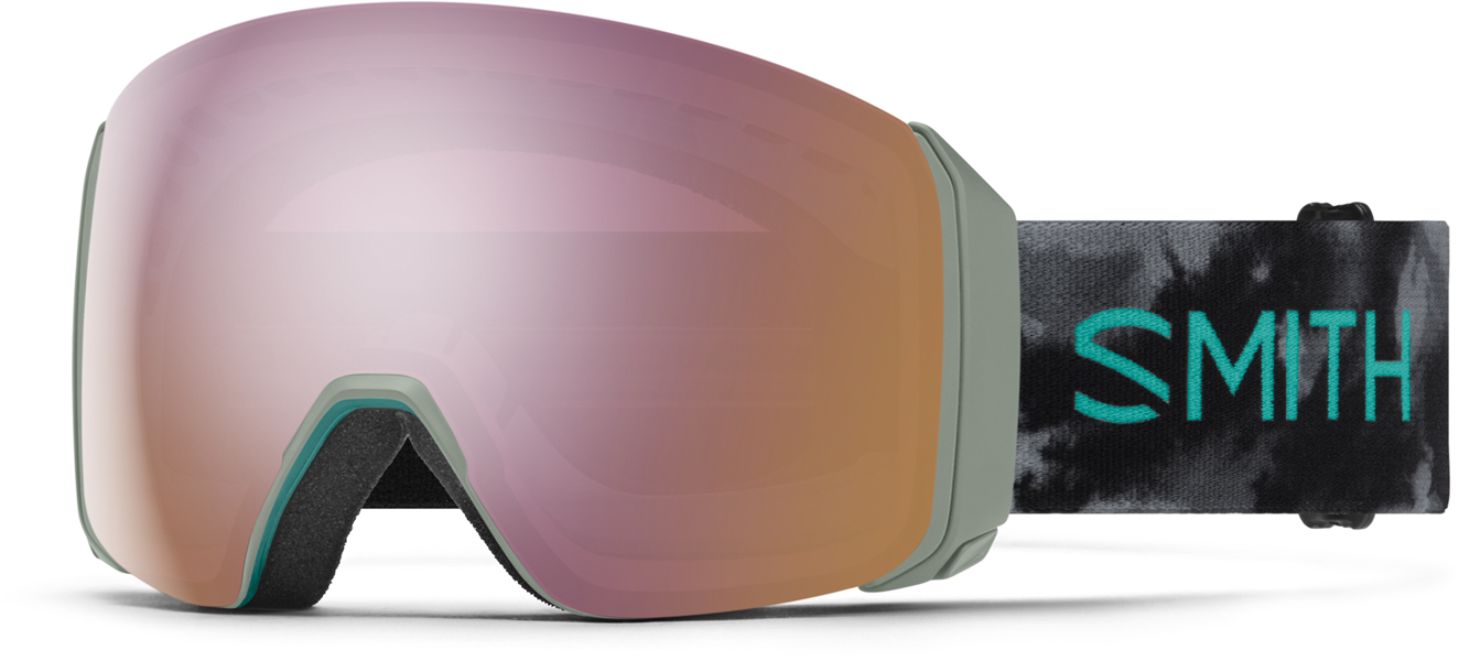 SMITH 4D MAG XL Schneebrille 2026 mind expanders/chromapop everyday rose gold mirror Image