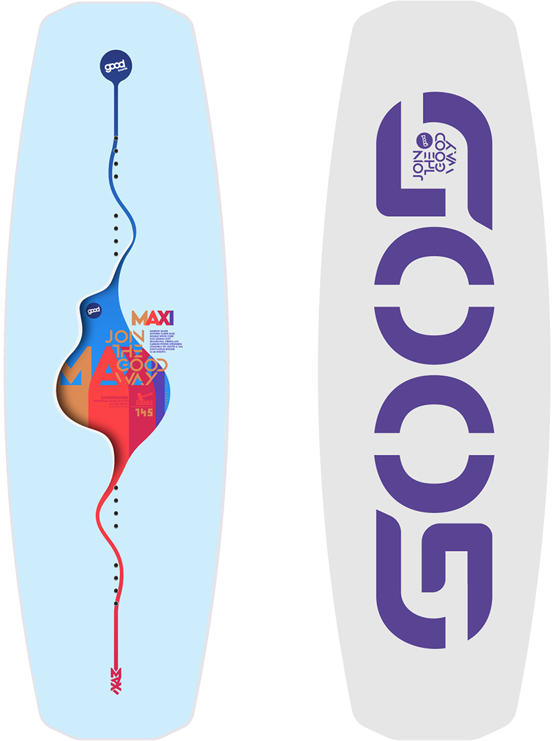 GOODBOARDS MAXI Wakeboard 2026 - 145