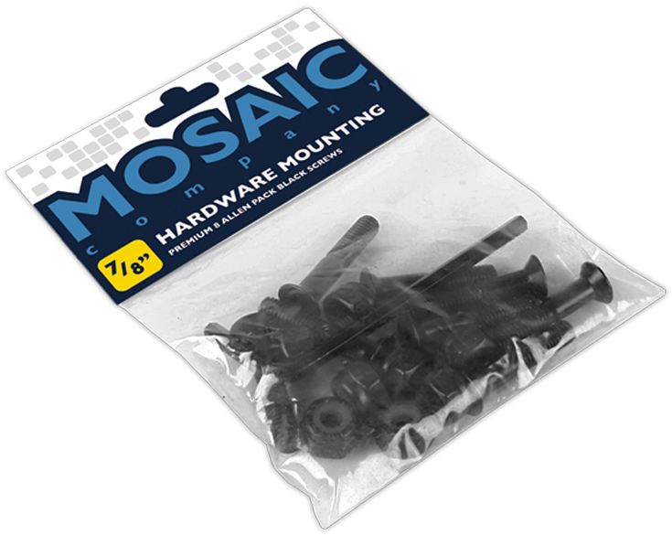 MOSAIC MOUNTING BOLTS 7/8" INBUS 2022 black