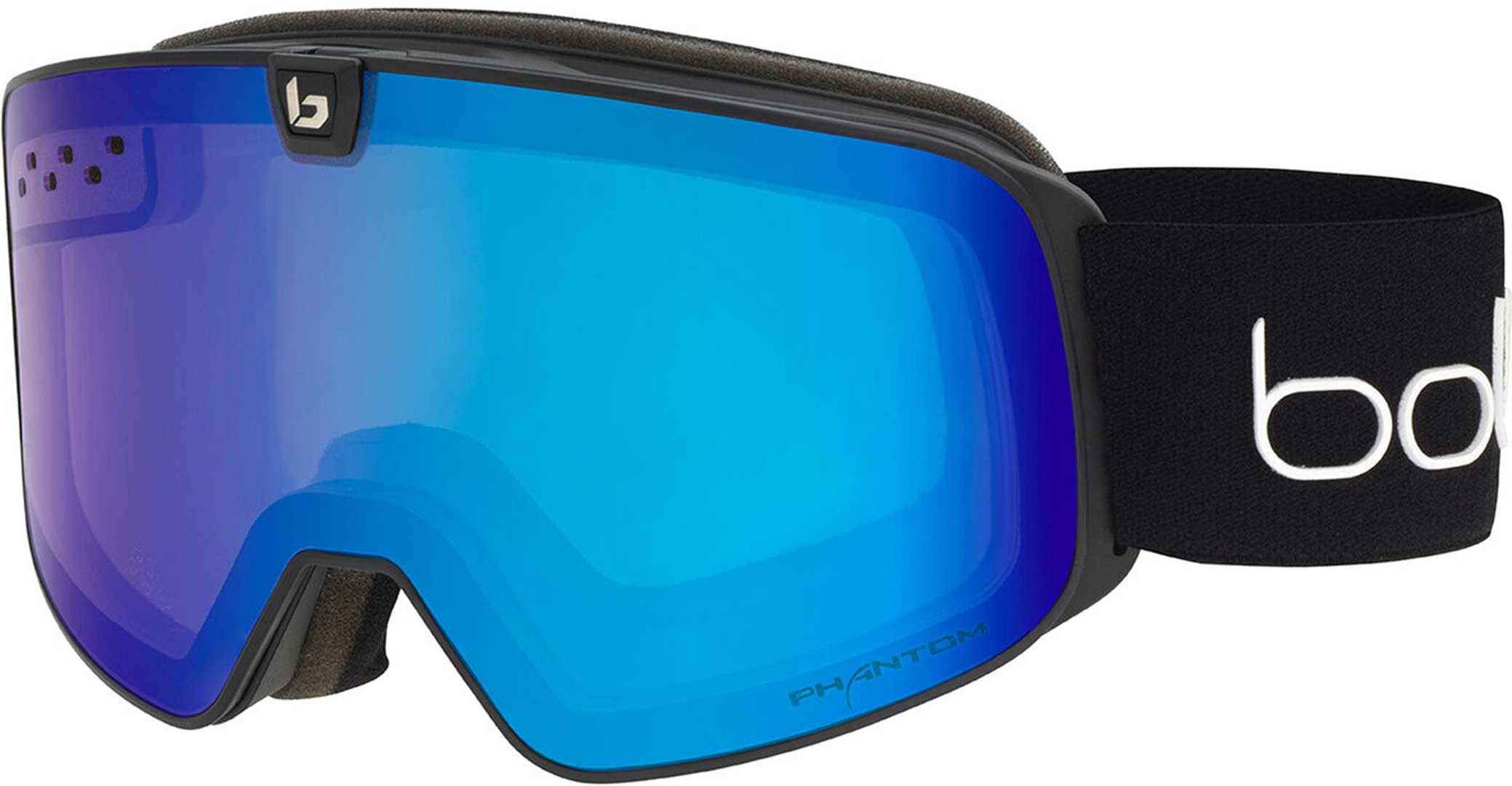 BOLLE NEVADA NEO Schneebrille 2026 black matte/phantom + light lemon Image