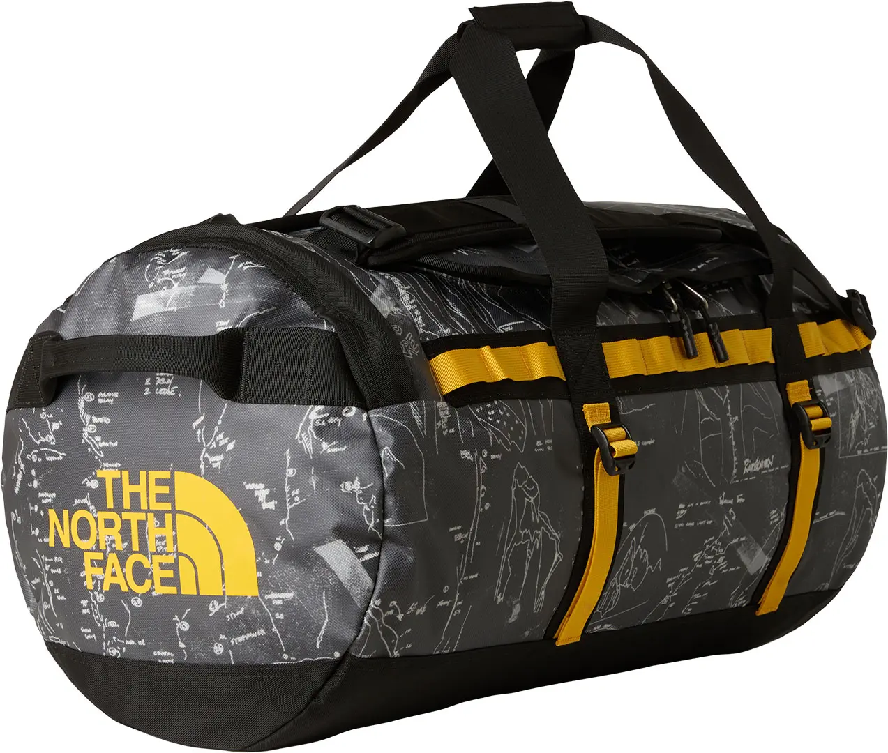 THE NORTH FACE BASE CAMP M Tasche 2026 anthracite grey conrad topos print/summit gold Image